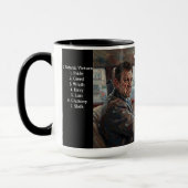 Mug Les 7 vertus sataniques : la colère (Gauche)