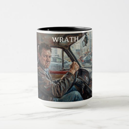 Mug Les 7 vertus sataniques : la colère (Centre)