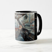 Mug Les 7 vertus sataniques : la colère (Devant droit)