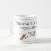 Mug Les abeilles à la télé réalité (Devant gauche)