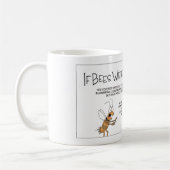 Mug Les abeilles à la télé réalité (Gauche)