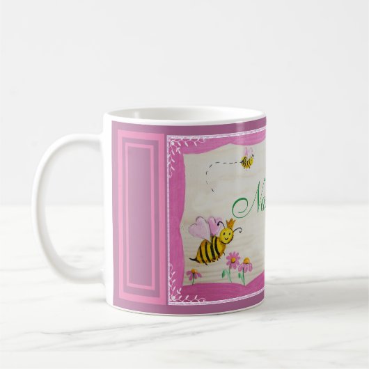 Mug Les abeilles dans la boue des jardins (Gauche)