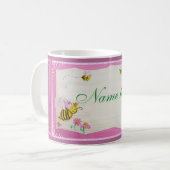 Mug Les abeilles dans la boue du jardin (Devant gauche)