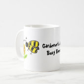 Mug Les abeilles du jardinier sont occupées (Devant gauche)
