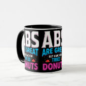 Mug Les Abs Sont Super, Mais Avez-Vous Essayé Des Donu (Devant gauche)