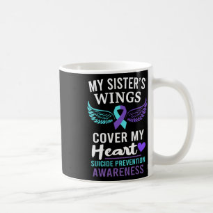 Mug Les ailes de ma soeur couvrent la sensibilisation