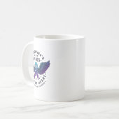 Mug Les ailes de mon frère couvrent mon coeur Suicide  (Devant gauche)