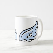 Mug Les ailes du petit ange mignon (Devant droit)
