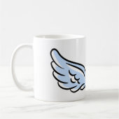 Mug Les ailes du petit ange mignon (Gauche)