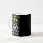Mug Les Alcooliques Font Une Bouteille Votre Seul Mate (Devant gauche)