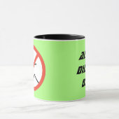 Mug Les Aliens Drôle Vert N'Ont Pas Construit Les Pyra (Centre)