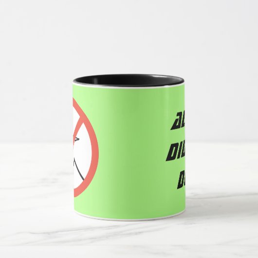 Mug Les Aliens Drôle Vert N'Ont Pas Construit Les Pyra (Centre)