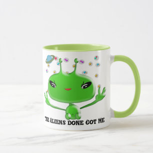 Mug Les Aliens M'Ont Amené