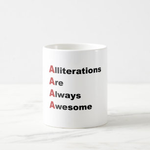 Mug Les allitérations sont toujours impressionnantes