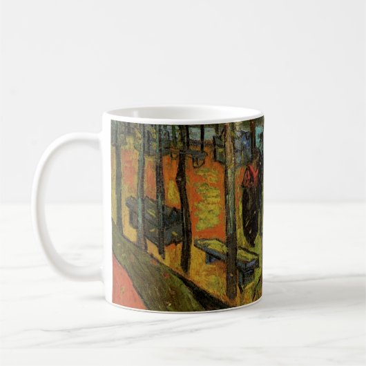 Mug Les Alyscamps (cimetière) par Vincent van Gogh (Gauche)