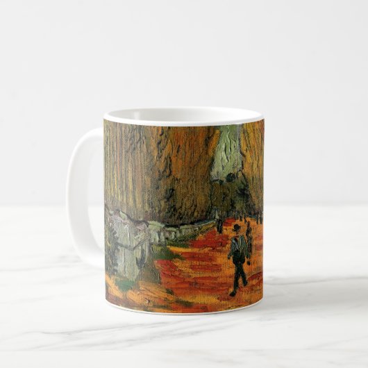 Mug Les Alyscamps (cimetière) par Vincent van Gogh (Devant gauche)