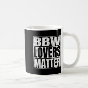 Mug Les amateurs de BBW comptent, drôle pour adultes