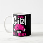 Mug Les Amateurs De Boxe Fille De Boxe Juste Une Fille (Gauche)