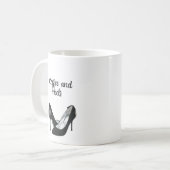 Mug Les amateurs de café et de chaussure ! (Devant gauche)