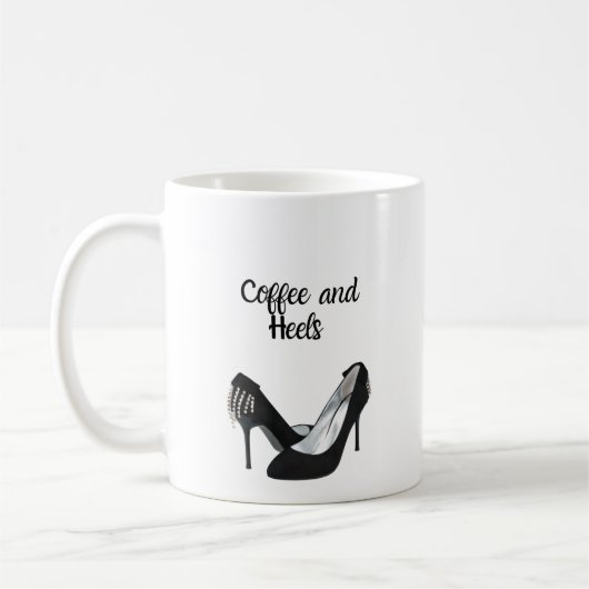 Mug Les amateurs de café et de chaussure ! (Gauche)