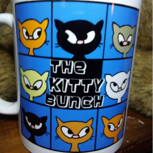 Mug Les amateurs de chats mignons Kitty Bunch