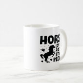 Mug Les Amateurs De Cheval Sont Des Gens Stables (Devant droit)