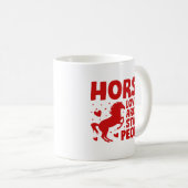 Mug Les Amateurs De Cheval Sont Des Gens Stables (Devant droit)