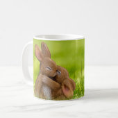 Mug Les amateurs de lapins de printemps (Devant gauche)