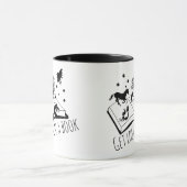 Mug Les amateurs de livres se perdent dans un livre (Centre)