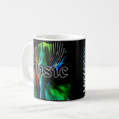 Mug Les amateurs de musique moderne (Devant gauche)