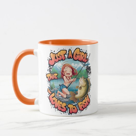 Mug Les amateurs de pêche (Gauche)