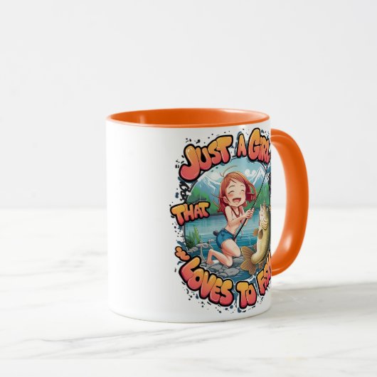 Mug Les amateurs de pêche (Devant droit)