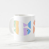 Mug Les amateurs de poissons et le cadeau des pêcheurs (Devant gauche)