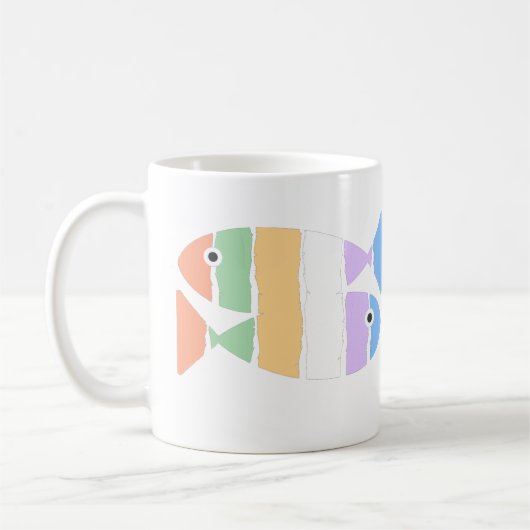 Mug Les amateurs de poissons et le cadeau des pêcheurs (Gauche)