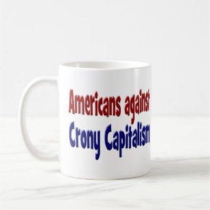 Mug Les Américains contre le capitalisme de la corrupt