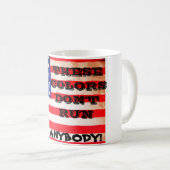 MUG LES AMÉRICAINS SONT COURAGEUX (Devant droit)