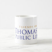 Mug Les amis classiques de Thomaston Public Library Mu (Centre)
