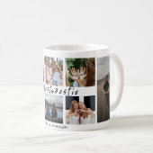 Mug Les amis de 'Bestest Bestie' tiennent un collage p (Devant droit)