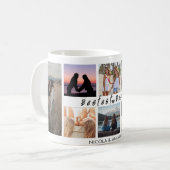 Mug Les amis de 'Bestest Bestie' tiennent un collage p (Devant gauche)