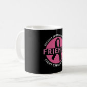 Mug Les amis de sensibilisation au cancer du sein sout (Devant gauche)