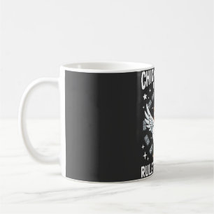 Mug Les amis du pied de poulet règnent sur le perchoir