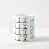Mug Les amis du yoga (Devant gauche)