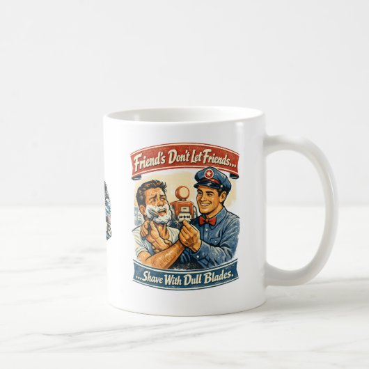 Mug Les amis n'autorisent pas leurs amis à utiliser un (Droite)
