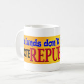 Mug Les amis ne laissent pas des amis (Devant gauche)