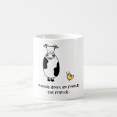 Mug Les amis ne laissent pas des amis manger des amis (Centre)