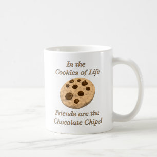 Mug Les amis sont les puces de chocolat !