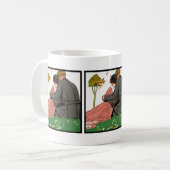 Mug Les amoureux à la mode (Devant gauche)
