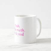Mug Les amoureux des maths (Devant droit)