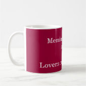 Mug Les amoureux se souviennent de tout (Gauche)