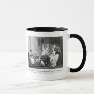 Mug Les amusements de matin de la famille royale
